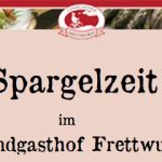 Spargelwochen im Landgasthof Frettwurst