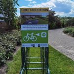E-Bike-Ladestation im Golfpark Strelasund