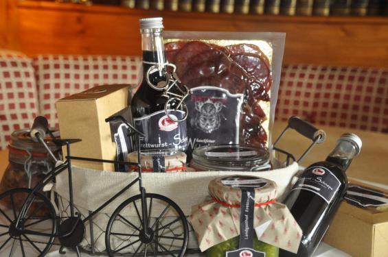 Hauseigene Produkte Nah-Ansicht